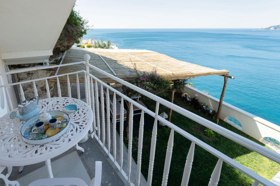 Vue sur le balcon