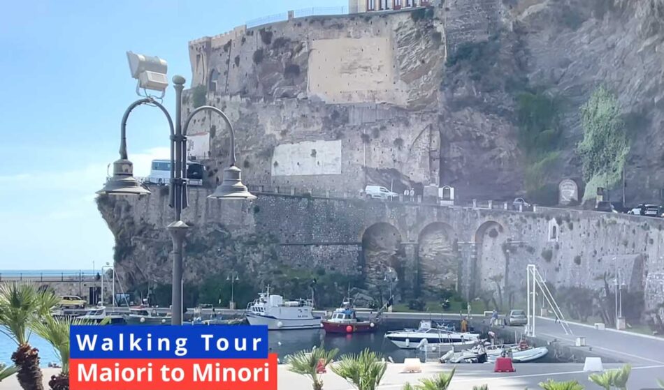 Marcher de Maiori à Minori